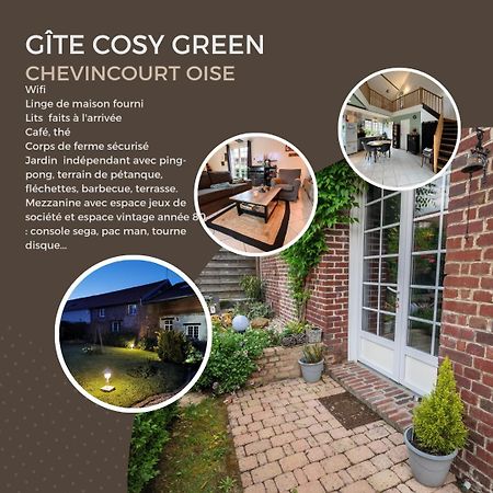 Gite Cosy Green Chevincourt Esterno foto